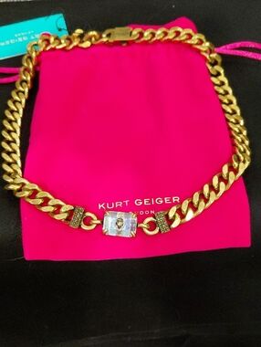 KURT GEIGER LONDON EAGLE CHAIN NECKLACE